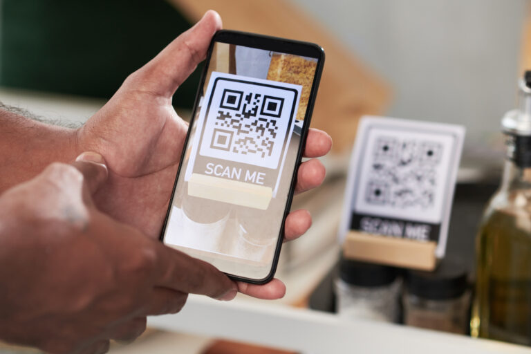 QR code scannen mit sortful